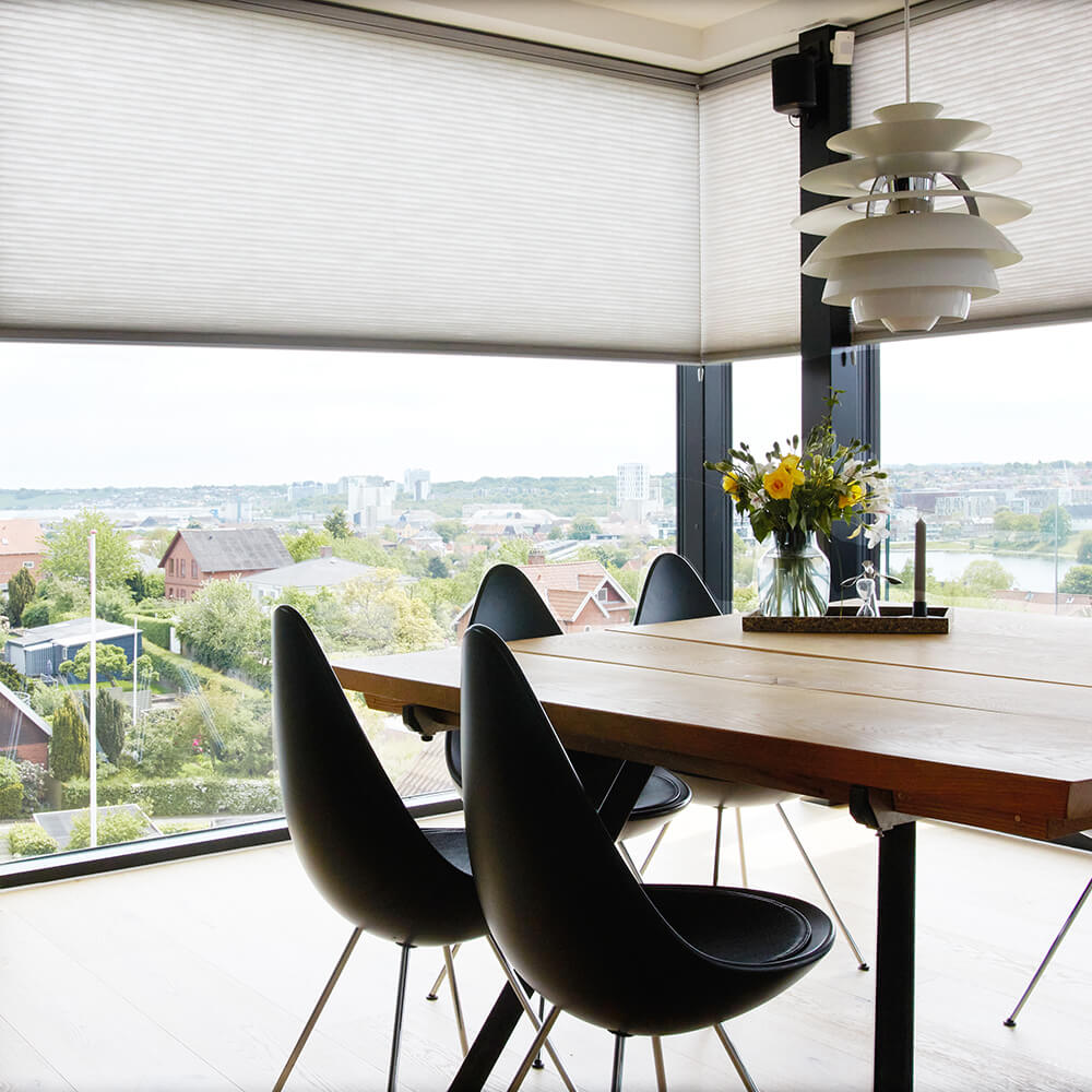 Botex Highline - dobbelt plisségardiner, Duette